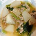 みかん組's cooksnap of when they made かぶのそぼろ煮あんかけ.