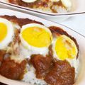 yukky☆mama's cooksnap of when they made 焼きチーズカレー.