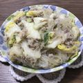Na｡'s cooksnap of when they made 鶏ひき肉白菜の中華風炒め♪簡単.