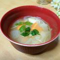 クックI7I5L1☆'s cooksnap of when they made いろいろ野菜の味噌汁.