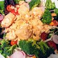 Lake☆Erie's cooksnap of when they made 鮭缶とトマトたっぷりサラダ.