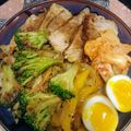Lake☆Erie's cooksnap of when they made 胸肉ブロッコリースタミナ丼味青椒肉絲風.