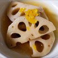 ＊キーツニャン＊'s cooksnap of when they made おせちにも！ゆず香る♪れんこんの煮物.