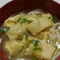 ヨシヨッシー's cooksnap of when they made やさしい味♪ふんわりかきたまにゅうめん.