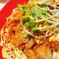 krppp🩵's cooksnap of when they made レンジでチンの簡単タレ☆油淋鶏.