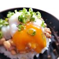 hiroerico's cooksnap of when they made 朝からモリモリ♪おツナねばねば納豆丼♪.
