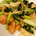 はみころ's cooksnap of when they made 小松菜大量消費＊エビと小松菜の中華炒め.