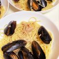 ひじき615's cooksnap of when they made コストコムール貝とシーチキンのパスタ.