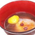 happy_children's cooksnap of when they made ＊鏡開きに＊茹で小豆缶でお汁粉＊.