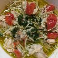クック78R779☆'s cooksnap of when they made 鶏肉と長ねぎのアヒージョ.