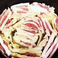 yokomaru's cooksnap of when they made 白菜ミルフィーユ(ひき肉版).