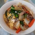 akoreana's cooksnap of when they made あったか♪　牛ごぼうにゅうめん.