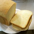 rarararako's cooksnap of when they made ふんわりっち♡生くりーむ食パン（ＨＢ）.
