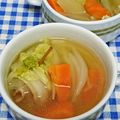 ととろ＆めい's cooksnap of when they made 新革命？ポトフに巻くだけ簡単白菜ロール♪.