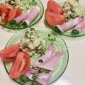 kpえもん♪'s cooksnap of when they made かいわれ大根のハム巻き.