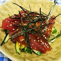 ととろ＆めい's cooksnap of when they made パパッと簡単☘️マグロのハワイ風？！.