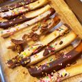 ちあちゅ's cooksnap of when they made 食べ応え有り☆パンの耳で贅沢ポッキー♪.