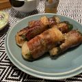 スサミちゃん's cooksnap of when they made ＊お餅のベーコン巻き＊大葉入り.