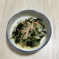 クック4P73QB☆'s cooksnap of when they made きゅうりの酢の物.