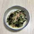 クック4P73QB☆'s cooksnap of when they made きゅうりの酢の物.