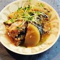 ペキのリリー's cooksnap of when they made 冬の定番☆ブリ大根～あらVer.～.