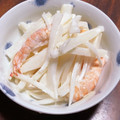 しろえりさん's cooksnap of when they made エビと大根のマヨサラダ.