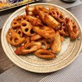 ハワハワイ's cooksnap of when they made れんこん人参ちくわのきんぴら.