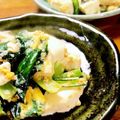 チェリム's cooksnap of when they made 豆腐と小松菜の卵ポン酢炒め.