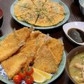 2児ママみきてぃ's cooksnap of when they made ヨモギのチヂミ☆あく抜き不要.