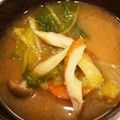 Ｔａｅやん's cooksnap of when they made ちくわでだし味アップ！白菜の味噌汁.