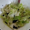 みにゃきき's cooksnap of when they made 包丁要らず☆レタスと海苔の ちぎりサラダ.