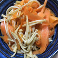手抜きクック's cooksnap of when they made お弁当のおかず★ニンジンとエノキの炒め物.