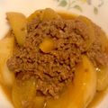 クック3YGWAU☆'s cooksnap of when they made カブとひき肉のあんかけ.