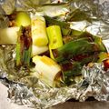 yummysunny's cooksnap of when they made ネギのホイル焼き.