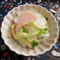 ☆hikonyan☆'s cooksnap of when they made 大根とセロリとハムのマリネ♪.