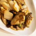 ゆかちゃん♡'s cooksnap of when they made 牡蠣が旨っ！！牡蠣と白菜の炒め物.
