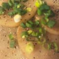 maaaayuu's cooksnap of when they made ポン酢de香ばしい～☆大根ステーキ.