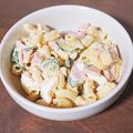 ハチそば粉's cooksnap of when they made マスタードマヨのツナ卵マカロニサラダ.