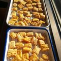 tchoupi's cooksnap of when they made 残ったおもちdeパリパリおかき.