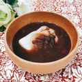 Satoco❋'s cooksnap of when they made ＊鏡開きに＊茹で小豆缶でお汁粉＊.