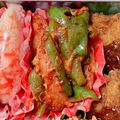 平井道子's cooksnap of when they made ピーマンとウィンナーのケチャップ炒め♪.