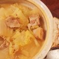 yamcha's cooksnap of when they made 豚バラと大根・白菜の味噌シチュー.