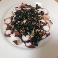 kokko37's cooksnap of when they made 焦がし葱塩だれ　たこのカルパッチョ風.
