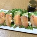 クックID3MMY☆'s cooksnap of when they made スモークサーモン❀アボカドクリームチーズ.