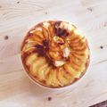 珍獣使い's cooksnap of when they made 焼き芋・HM・リンゴで簡単HMケーキ.