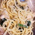 クックUQ8SR3☆'s cooksnap of when they made 鶏とほうれん草のクリームパスタ.