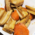kojyu's cooksnap of when they made 和の一品 蓮根と人参の煮しめ.