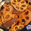 じゅん1221's cooksnap of when they made ◆こんにゃくでかさ増し♪れんこんきんぴら.