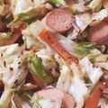 ふたば21's cooksnap of when they made ウインナーとキャベツの炒め煮.