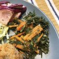 hikaru514's cooksnap of when they made サクサク！葉つきにんじんの塩かき揚げ.